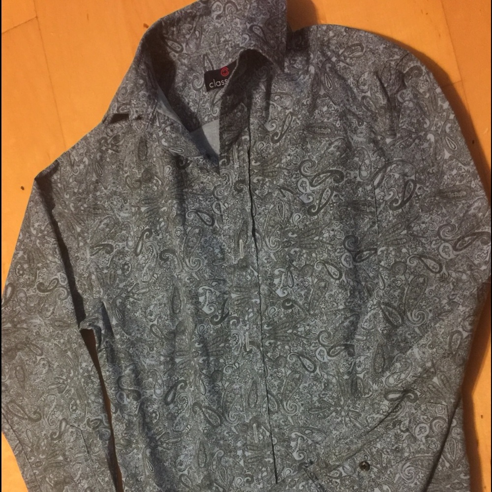 Boys Paisley Button -down shirt